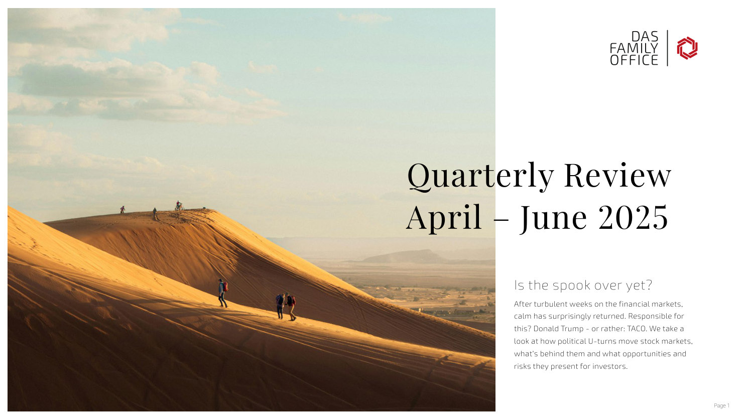 DFO Quarterly Reflections — June Q2 2025